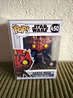 Funko Pop! Darth Maul Figure - Red, Black & Yellow Accents